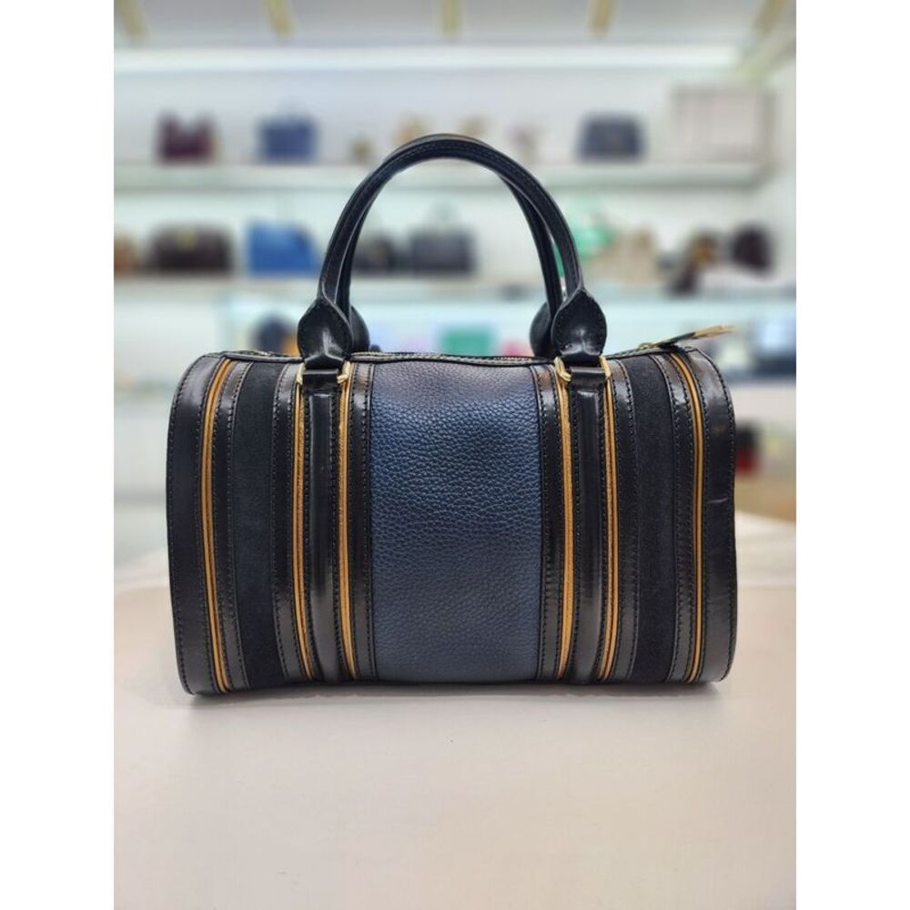 Luxury Boston Bowling Tote Shoulder Bag - Picture 6 of 10